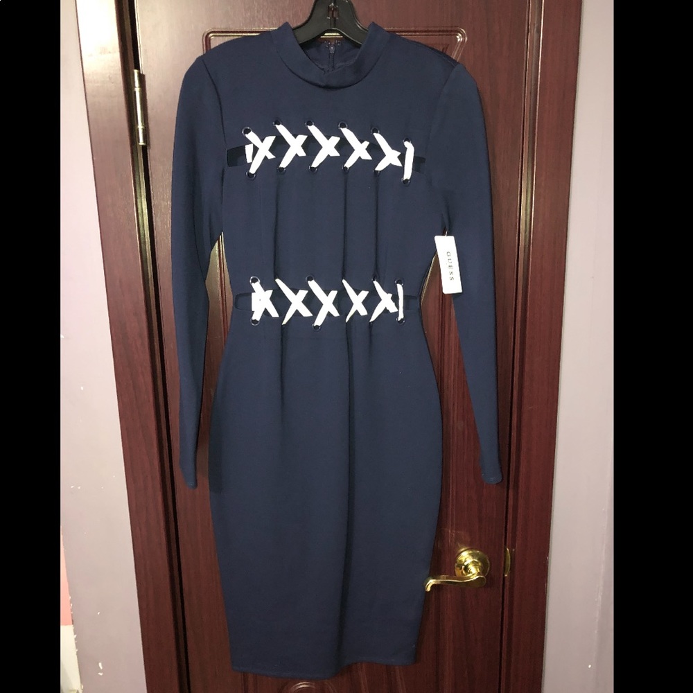 Lace Up Dress